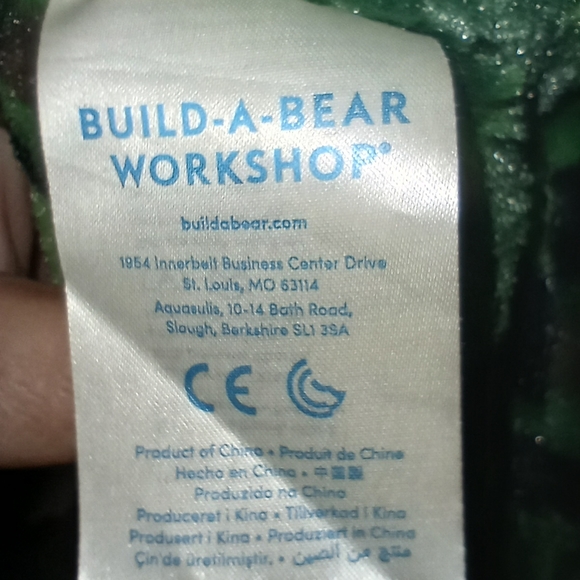 Build-A-Bear Green Camo Military Bear with Fatigues Shirt Bear - Picture 6 of 6